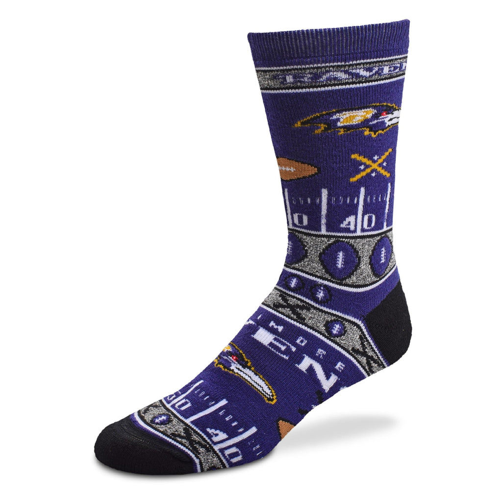 Baltimore Ravens Super Fan Socks