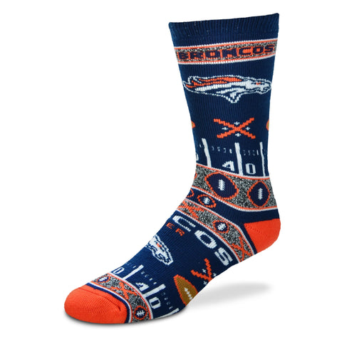 Denver Broncos Super Fan Socks