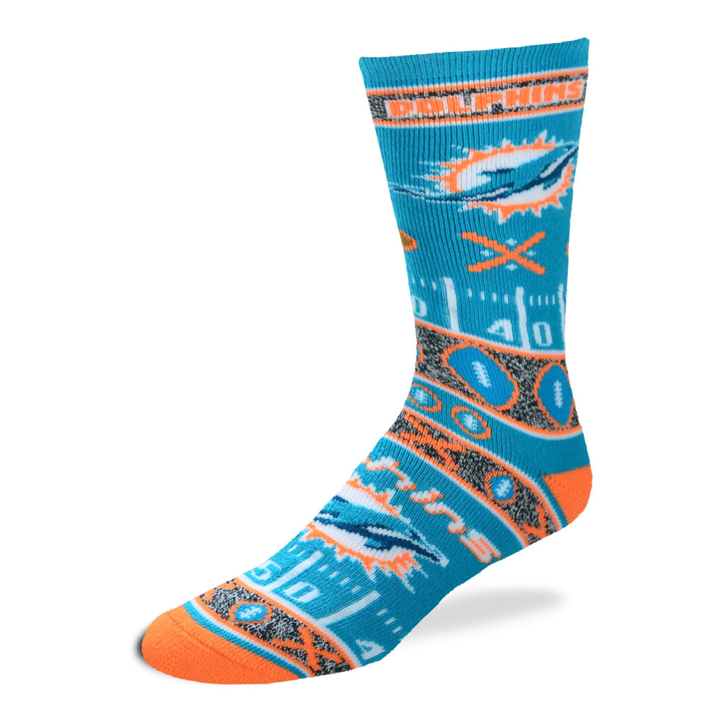 Miami Dolphins Super Fan Socks