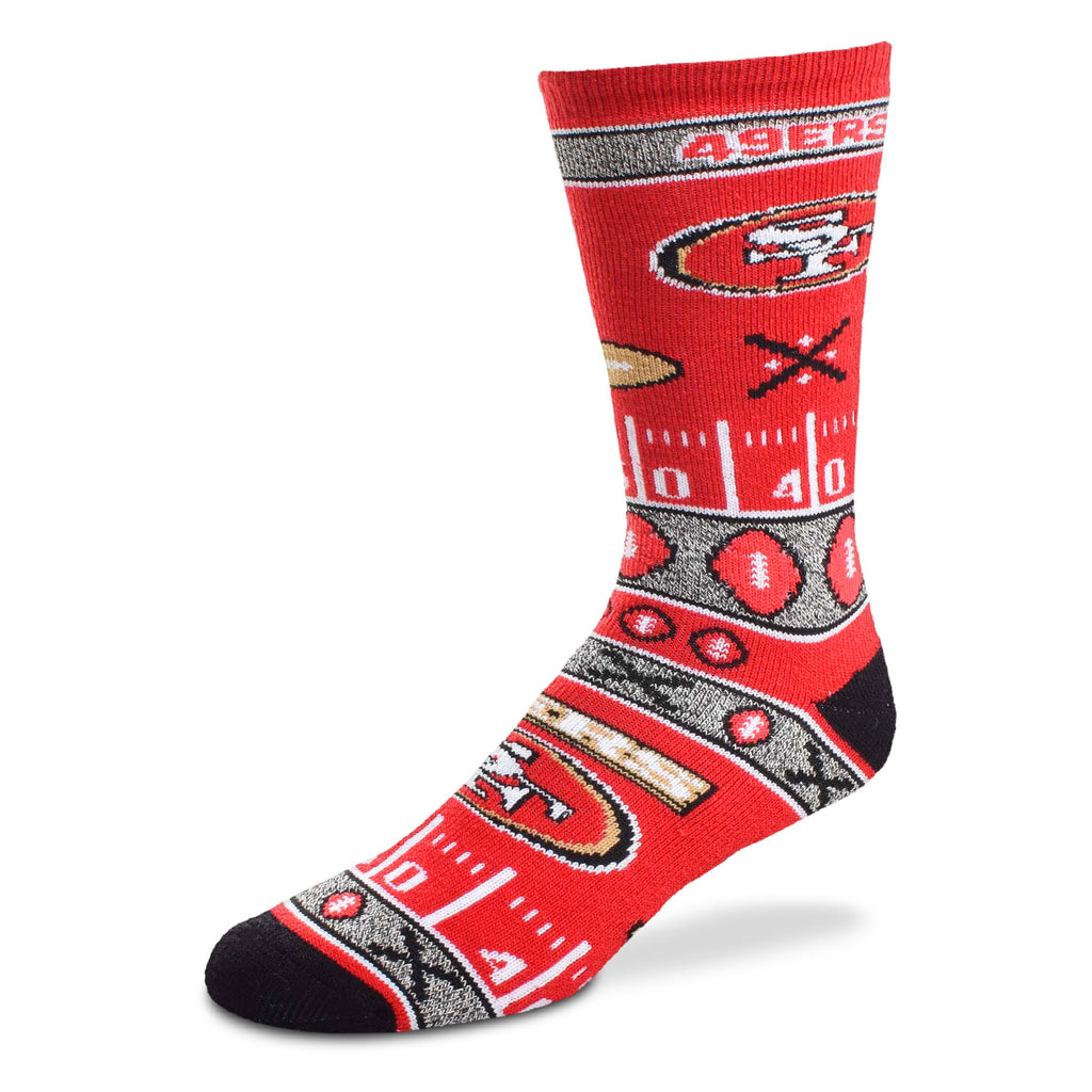 San Francisco 49ers Super Fan Socks
