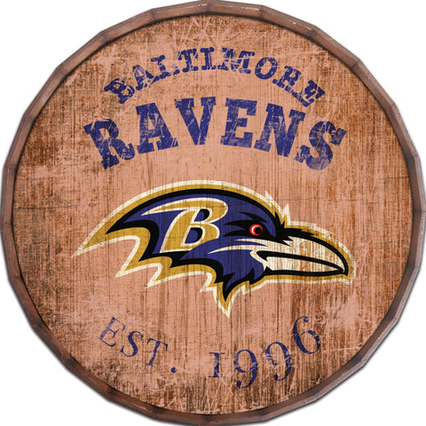 Baltimore Ravens 16" Established Date Barrel Top
