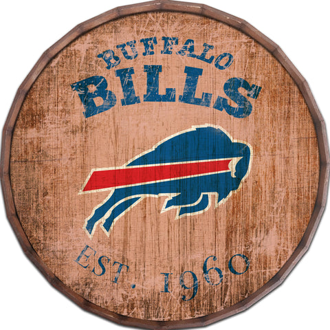 Buffalo Bills 16" Established Date Barrel Top