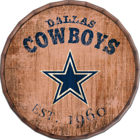 Dallas Cowboys 16" Established Date Barrel Top