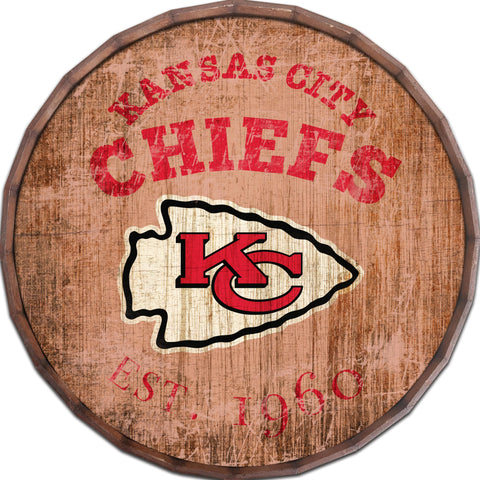 Kansas City Chiefs 16" Established Date Barrel Top