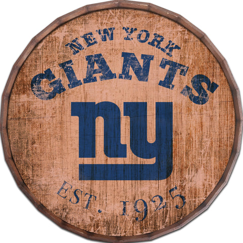 New York Giants 16" Established Date Barrel Top