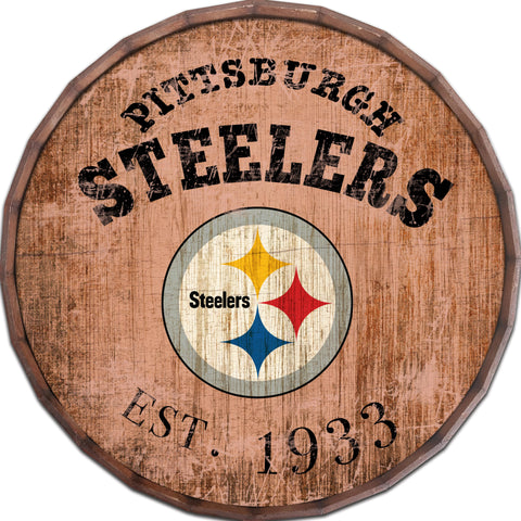 Pittsburgh Steelers 16" Established Date Barrel Top