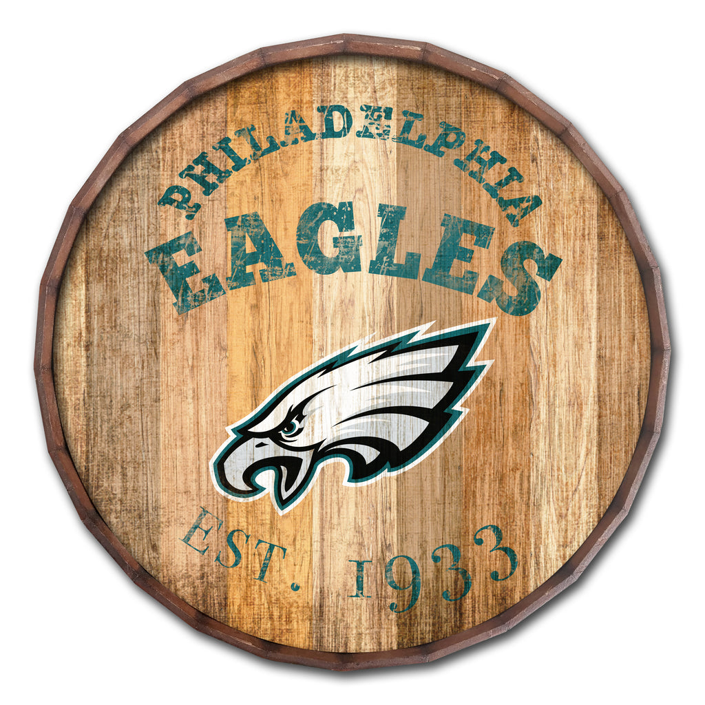 Philadelphia Eagles 24" Established Date Barrel Top
