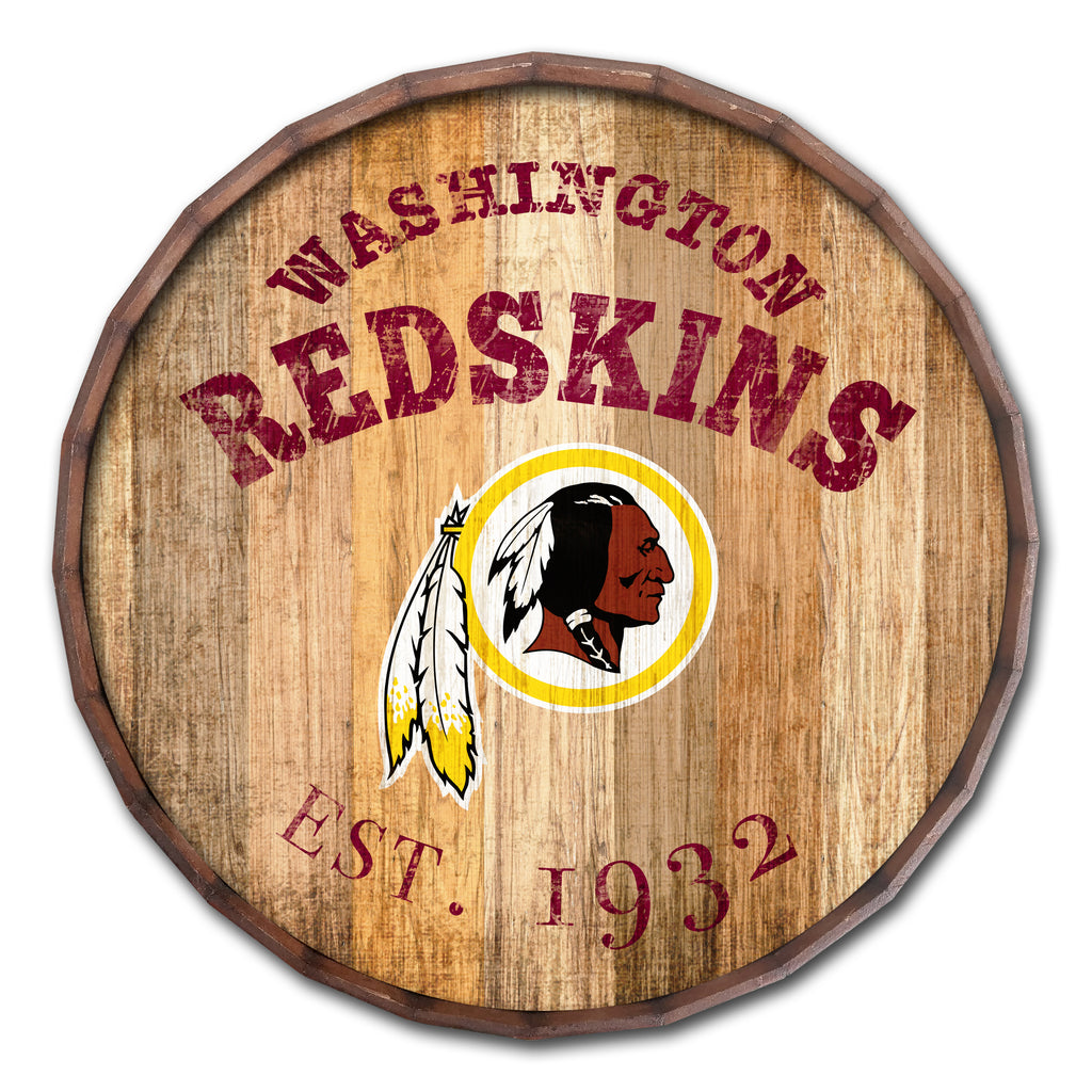 Washington Redskins 24" Established Date Barrel Top
