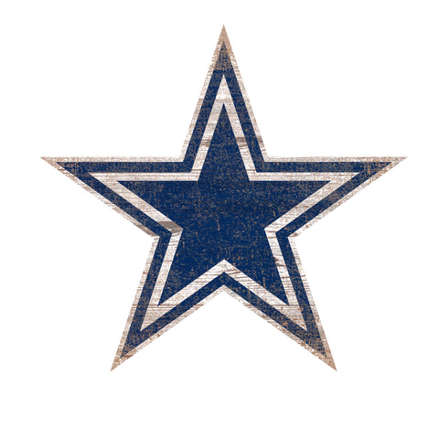 Dallas Cowboys 24" Logo Cut Out Wall Sign
