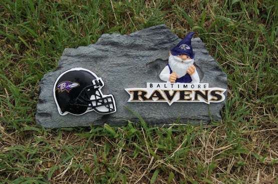 Baltimore Ravens Gnome Garden Stone