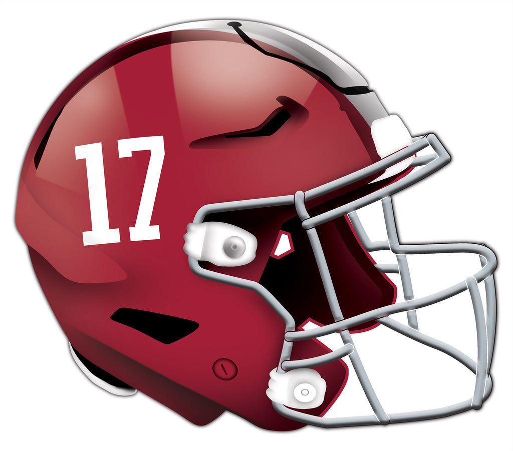 Alabama Crimson Tide Authentic Wooden Helmet Ornament