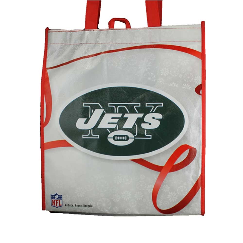 New York Jets Holiday Reusable Bag