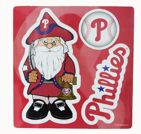 Philadelphia Phillies Gnome Punch Out Multi Magnet Sheet