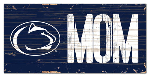 Penn State Nittany Lions Mom Wooden Sign