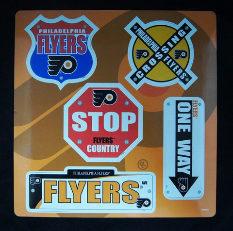 Philadelphia Flyers Road Sign Magnet Sheet