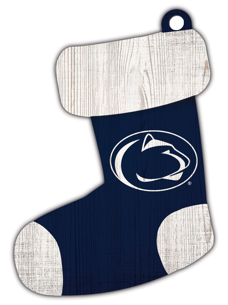 Penn State Nittany Lions Wooden Stocking Ornament