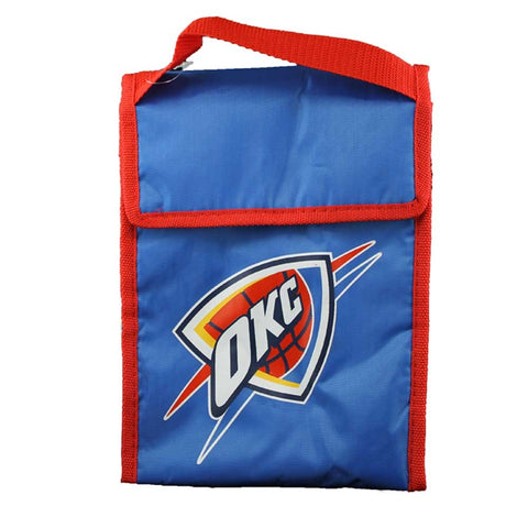 Oklahoma City Thunder Big Logo Velcro Lunch Bag
