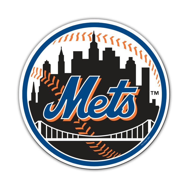 New York Mets 12" Magnet Logo
