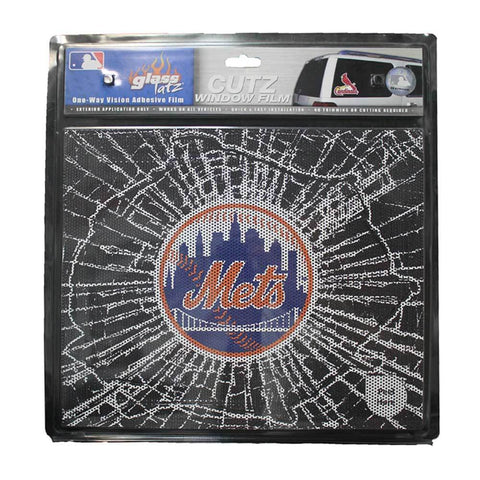 New York Mets 12" Shattered Window Film