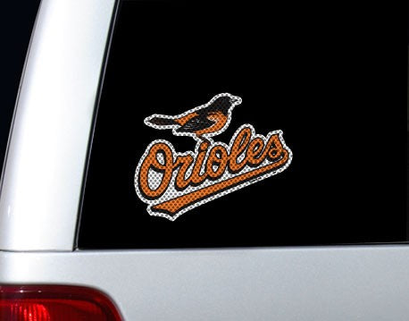 Baltimore Orioles 12" Window Film