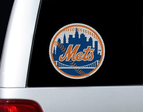 New York Mets 12" Window Film