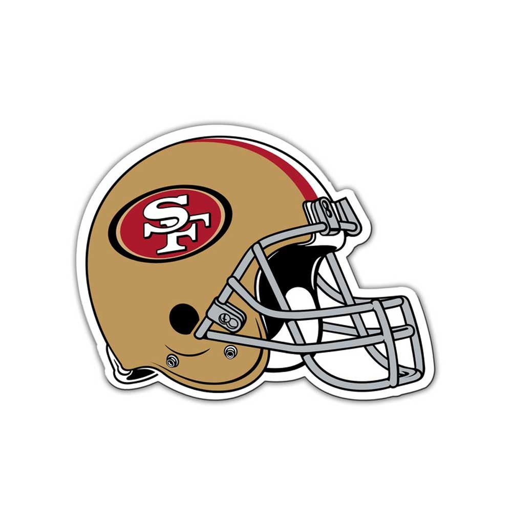 San Francisco 49ers 8" Helmet Magnet