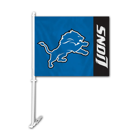 Detroit Lions Car Flag