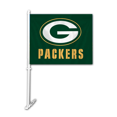 Green Bay Packers Car Flag