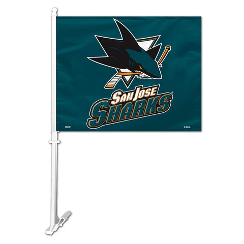 San Jose Sharks Car Flag