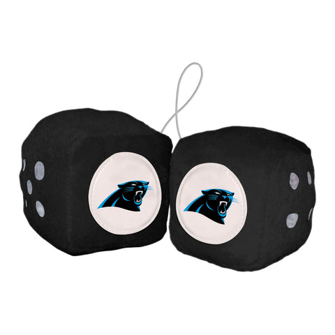 Carolina Panthers Fuzzy Dice