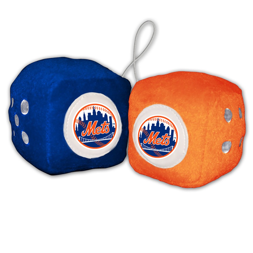 New York Mets Fuzzy Dice