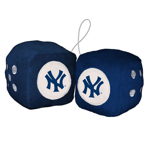 New York Yankees Fuzzy Dice