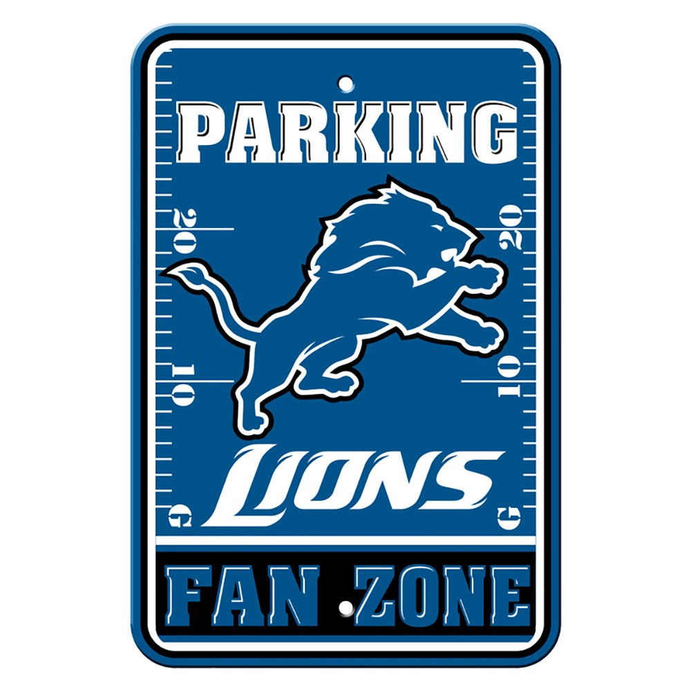 Detroit Lions Fan Zone Sign