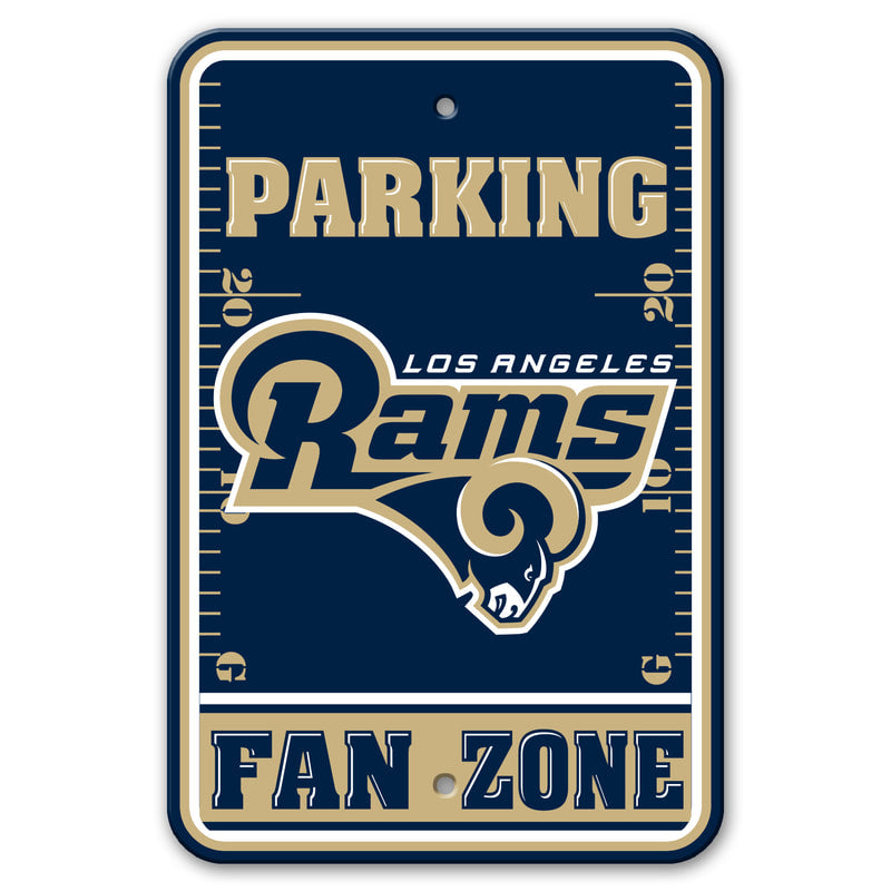 Los Angeles Rams Fan Zone Sign