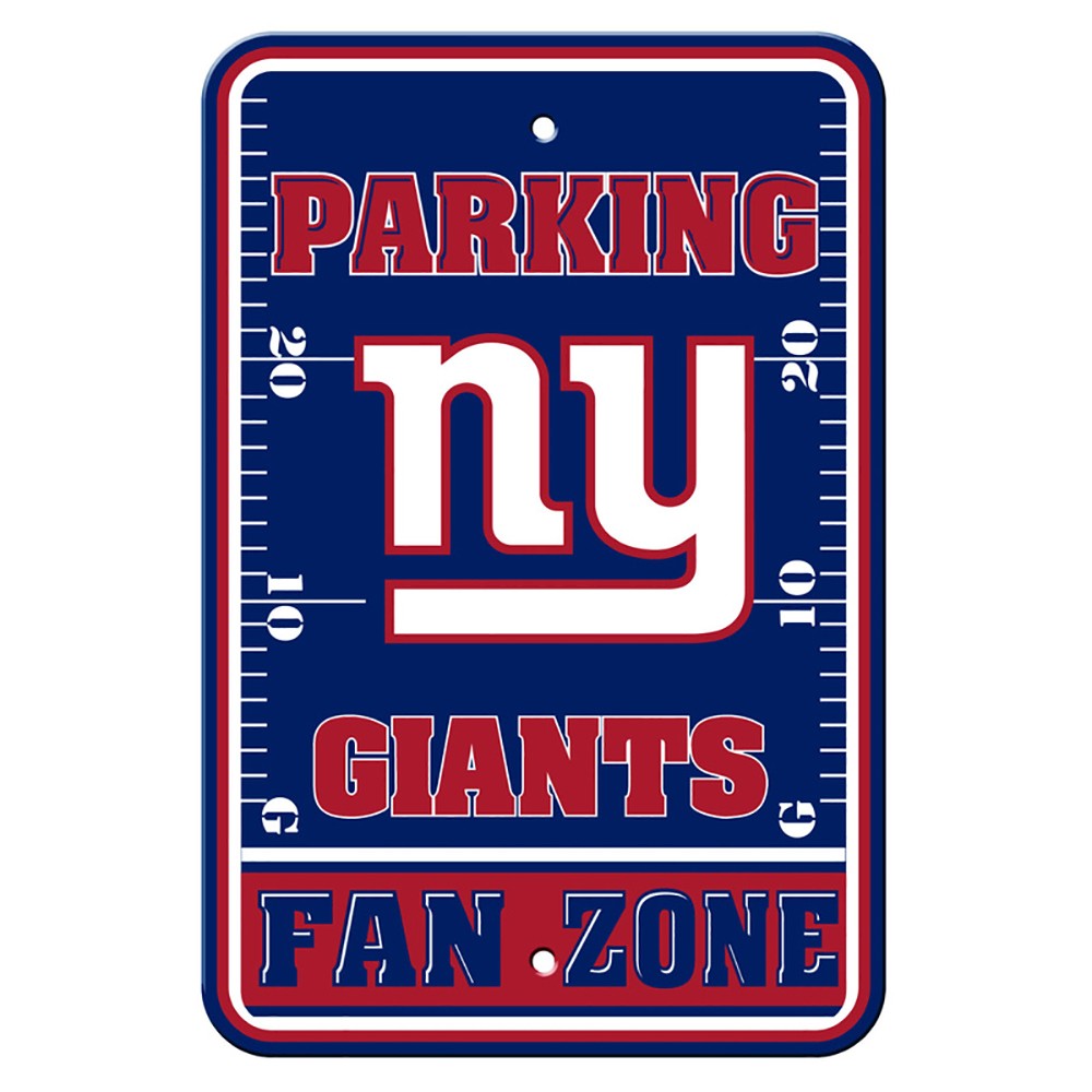 New York Giants Fan Zone Sign