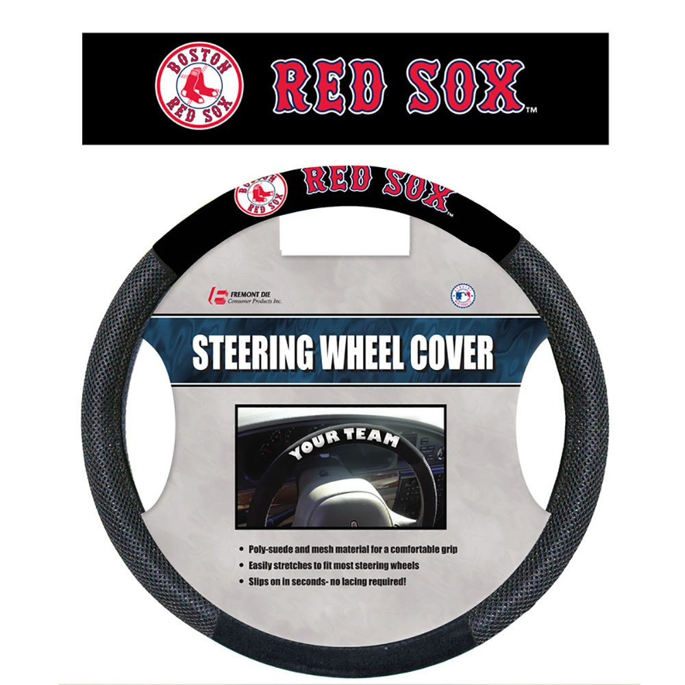 Boston Red Sox Mesh Steering Wheel Cover