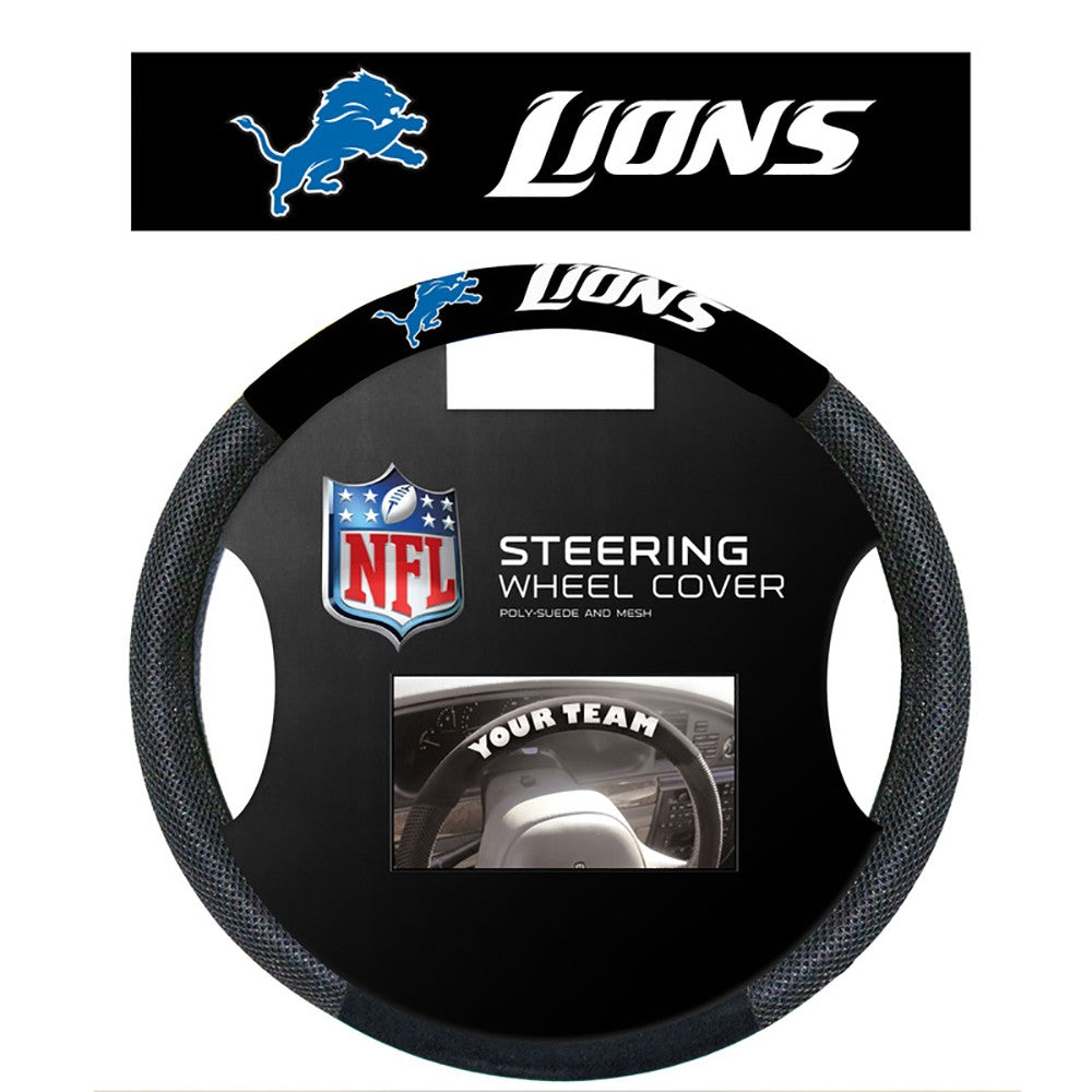 Detroit Lions Mesh Steering Wheel Cover
