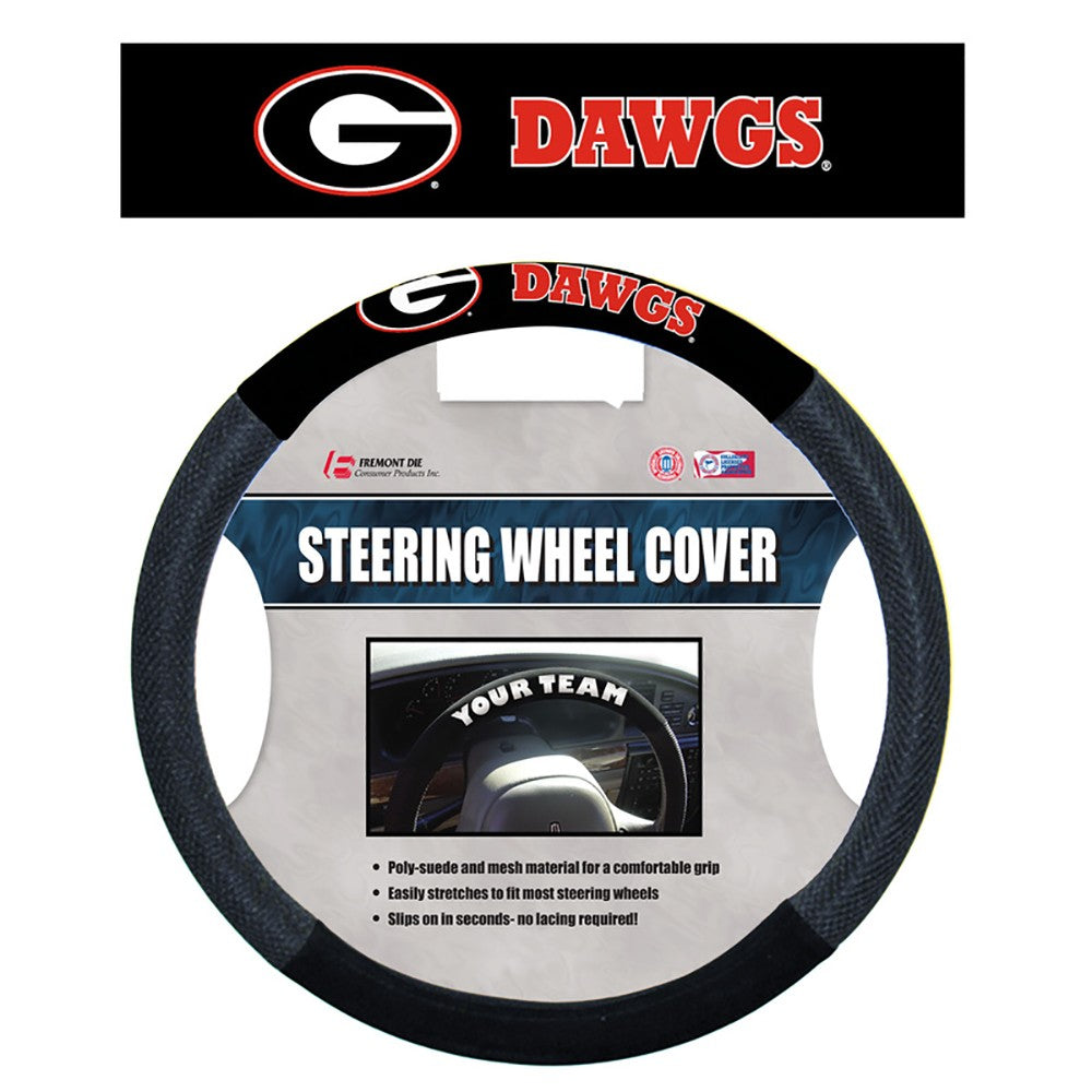 Georgia Bulldogs Mesh Steering Wheel Cover