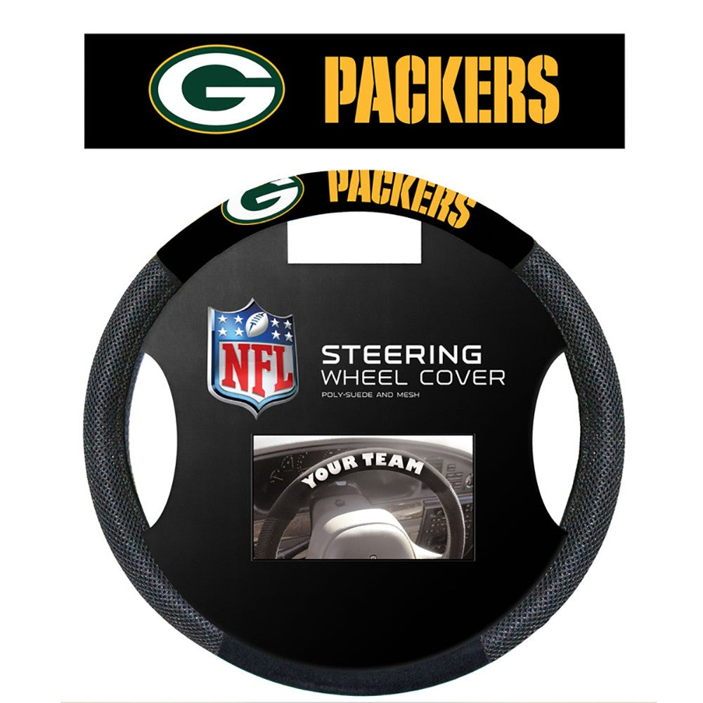 Green Bay Packers Mesh Steering Wheel Cover