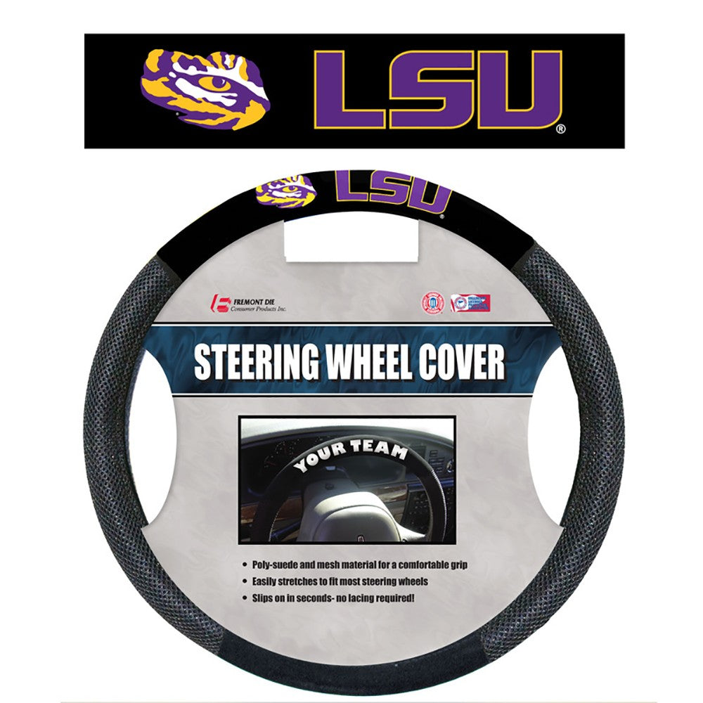 LSU Tigers Mesh Steering Wheel Cover