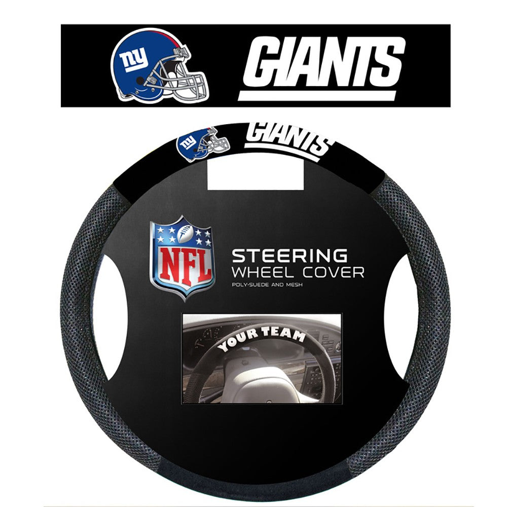 New York Giants Mesh Steering Wheel Cover