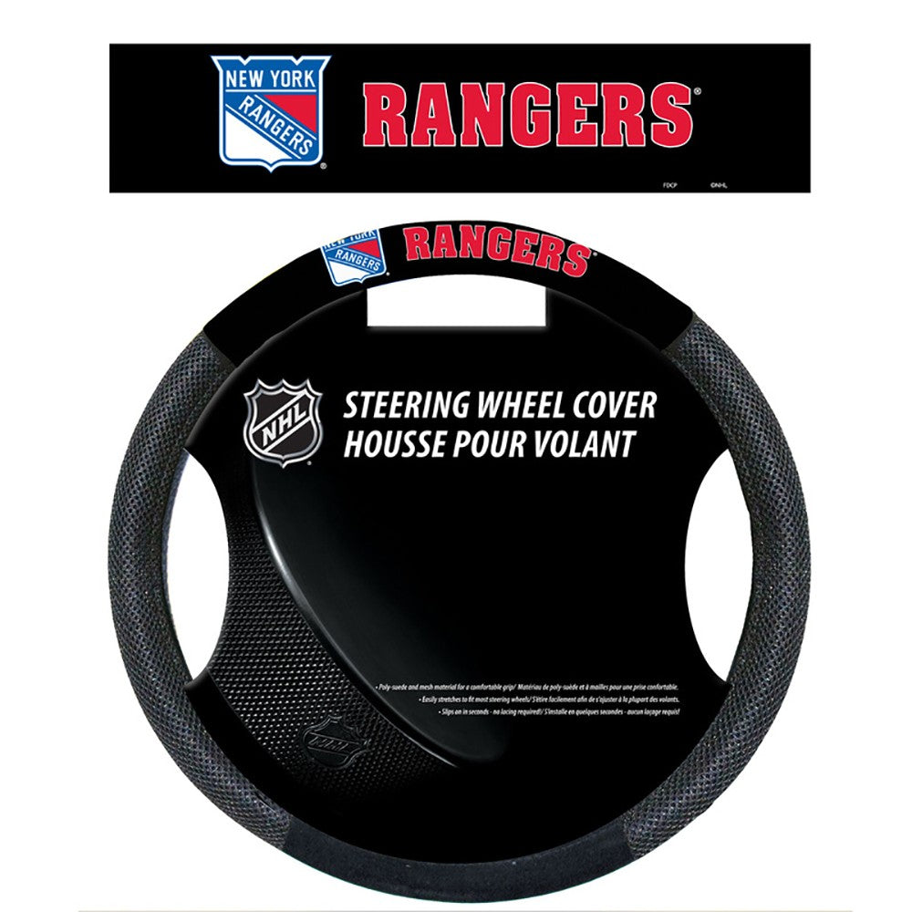New York Rangers Mesh Steering Wheel Cover