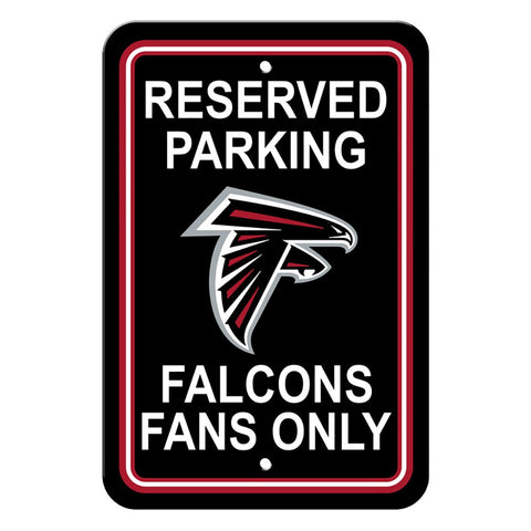 Atlanta Falcons Reserved Parking Sign
