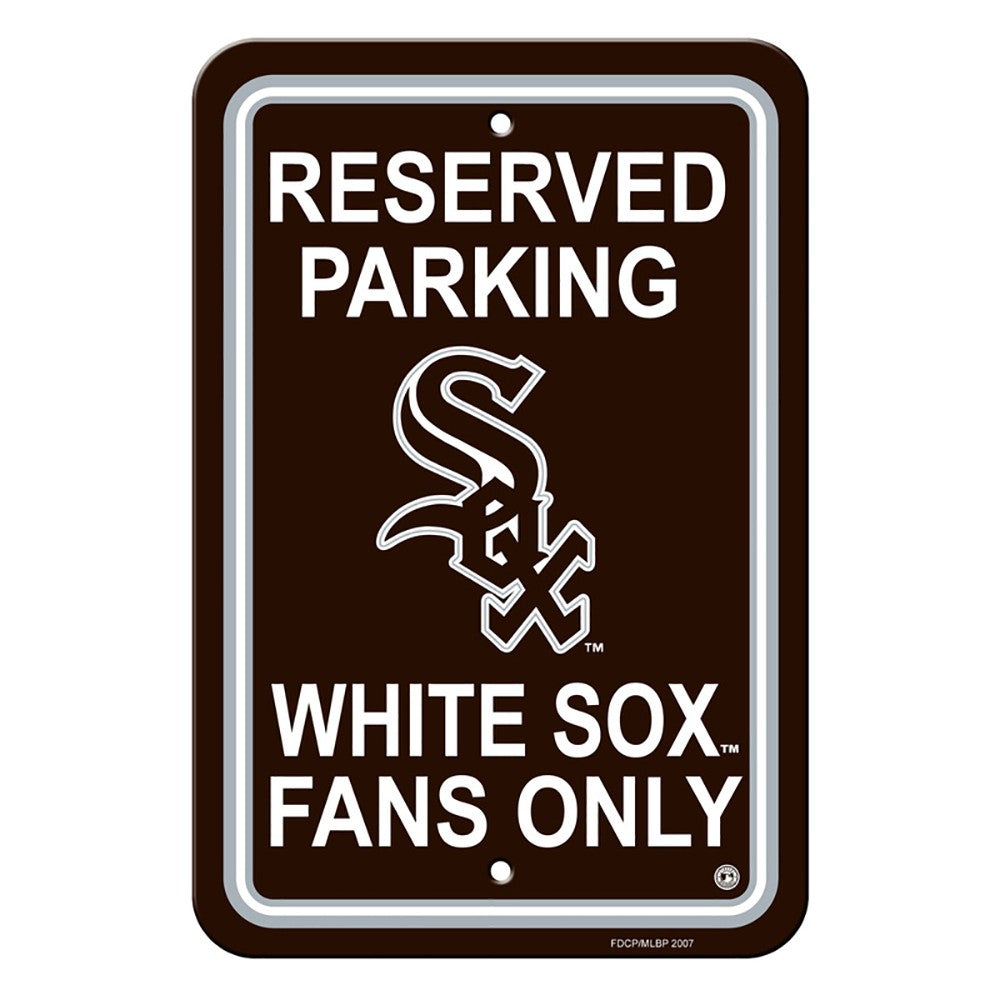 Chicago White Sox Reserved Parking Sign