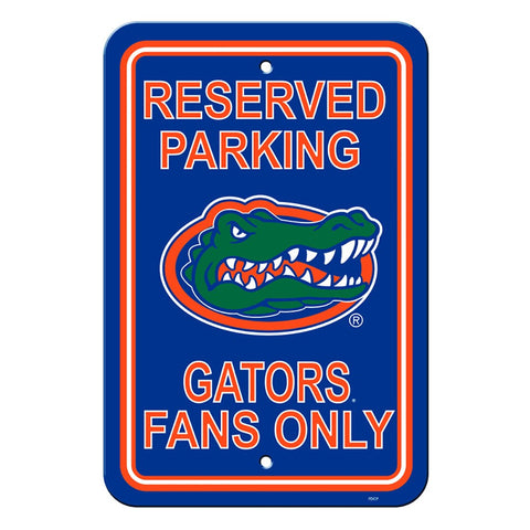 Florida Gators Reserved Parking Sign