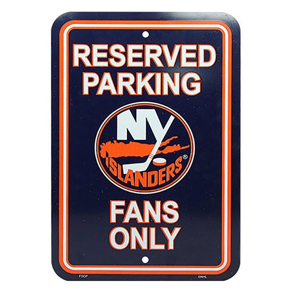 New York Islanders Reserved Parking Sign