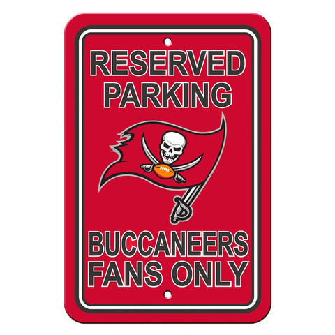 Tampa Bay Buccaneers Reserved Parking Sign