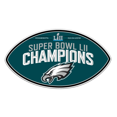 Philadelphia Eagles Super Bowl LII Champions 12" Magnet