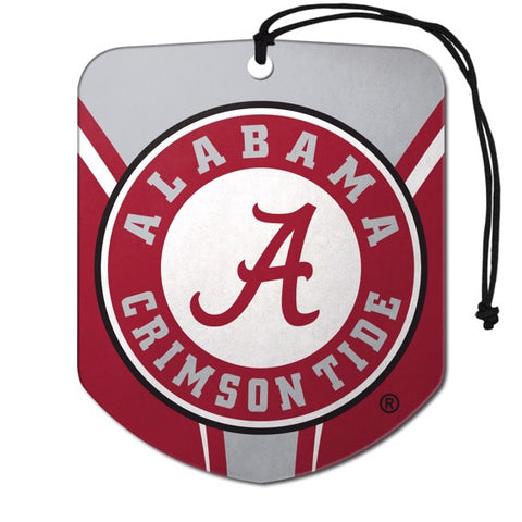 Alabama Crimson Tide 2 Pack Air Freshener - Shield