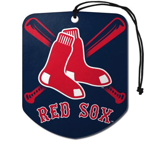 Boston Red Sox 2 Pack Air Freshener - Shield